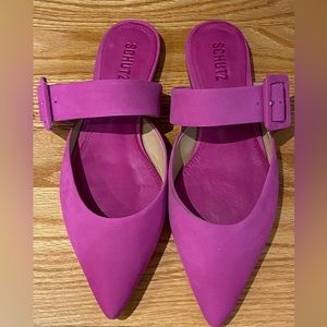 Schutz Very Pink Adilia Flats, size 9.5 - never worn!